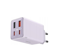 BASEUS Ładowarka sieciowa GaN6 Pro, 2xUSB-C , 2xUSB, 65W (fioletowa P10162701533-00 - 1310919 - zdjęcie 5
